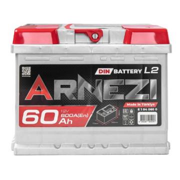 Аккумулятор ARNEZI DIN SMF 60 A/ч обратная R(+) 242x175x190 L2 EN 600 A [E1040600] фото 2