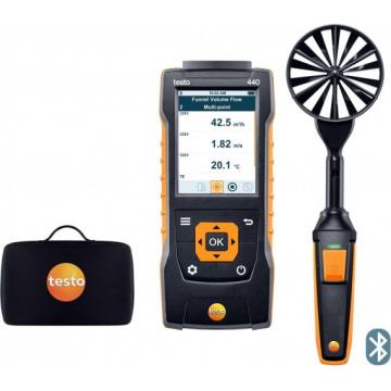 Комплект с крыльчаткой 100 мм с Bluetooth Testo 440 (0563 4403) [05634403] фото 1