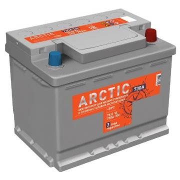 Аккумулятор Titan ARCTIC 75.0 VL 730А [4607008881554] фото 1
