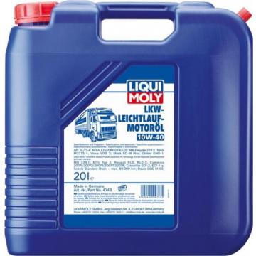 Масло дизельное LIQUI MOLY SAE 10W40 LKW-Leichtlauf-Motoroil Basic  20 л 4743 синтетическое [4743] фото 1
