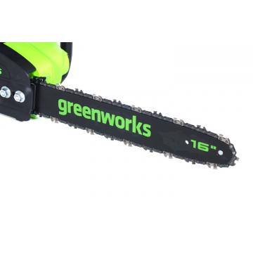Пила цепная аккумуляторная GREENWORKS GD40CS20X 40V бесщеточная, без АКБ и ЗУ [2008807] фото 3