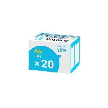 Батарейка КОСМОС LR620BOX (АА) 20 штук в коробке [KOCLR620BOX] фото 1