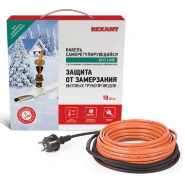 Нагревательный кабель REXANT 10HTM2-CT саморегулирующийся, пищевой (в трубу) 4м/40Вт [51-0602] фото 1
