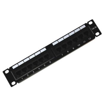 Патч-панель REXANT 04-0025 10", 1U, 12 портов RJ-45, категория 5e, UTP фото 1