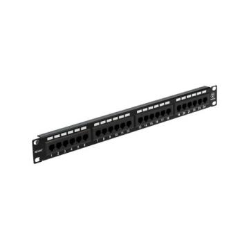 Патч-панель REXANT 04-0021 19", 1U, 24 порта RJ-45, CAT 5e, UTP фото 1