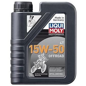 Масло для мотоциклов LIQUI MOLY SAE 15W50 Motorbike 4T Offroad 1 л 3057 синтетическое [3057] фото 1