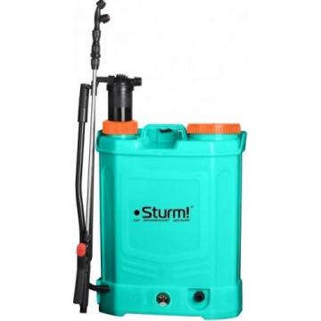 Опрыскиватель аккумуляторный Sturm GS8216BM садовый ранцевый с ручной подкачкой, 16л фото 1