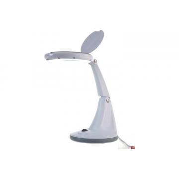 Лупа настольная REXANT 31-0245 3D с подсветкой 30 SMD LED, ?100мм, белая фото 4
