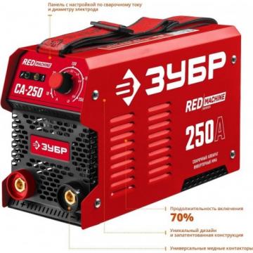 Сварочный инвертор ЗУБР МАСТЕР СА-250 [СА-250] фото 3