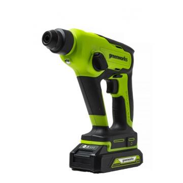 Перфоратор аккумуляторный GREENWORKS GD24SDS1K2 бесщеточный [3803107UA] фото 1
