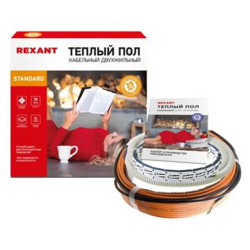 Нагревательный кабель REXANT Standard RND -40-600 (в стяжку) двухжильный [51-0515-3] фото 1