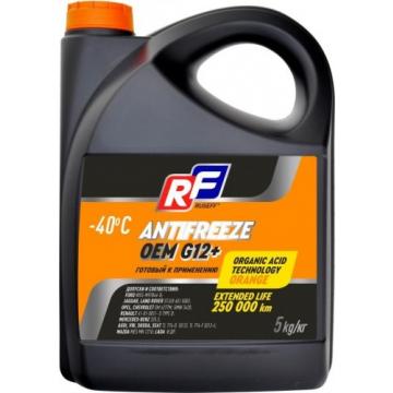 Антифриз RUSEFF ОЕМ G12+ оранжевый 5 л 17236N [17236N] фото 1