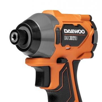 Винтоверт аккумуляторный DAEWOO DAX 3021Li SET ударный фото 3