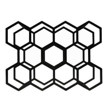 Держатель EMBODIMENT EMB-WINE-H-B для бутылок, 11 сот для хранения, черный фото 2