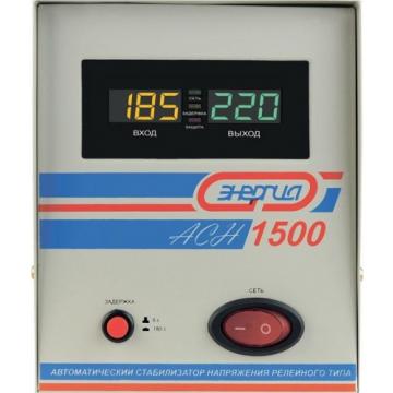 Стабилизатор напряжения однофазный ЭНЕРГИЯ АСН 1500 [Е0101-0125] фото 1