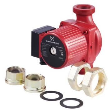 Насос циркуляционный GRUNDFOS UPS 32- 80 EU с гайками, 95906442 [НС-1638238] фото 3
