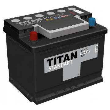 Аккумулятор Titan STANDART 60.1 VL 540А [4607008882186] фото 1