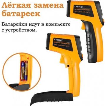 Инфракрасный термометр DEKO CWQ01 [065-0208] фото 4