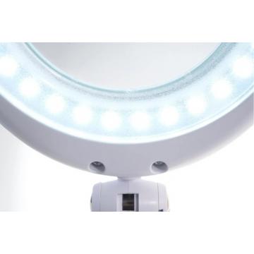 Лупа настольная REXANT 31-0245 3D с подсветкой 30 SMD LED, ?100мм, белая фото 3