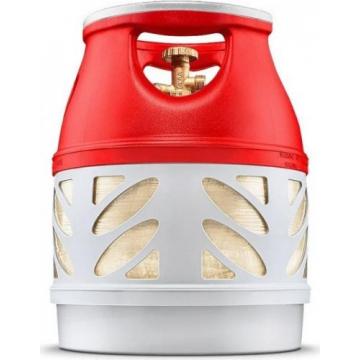 Баллон пропановый HEXAGON RAGASCO 12,5 л (серия LPG) композитный, СНГ соединение [00-00000984] фото 1