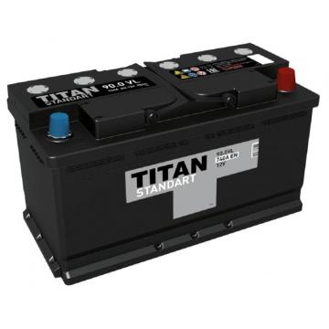 Аккумулятор Titan STANDART 90.0 VL 740А [4607008882254] фото 1