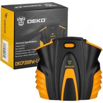 Компрессор автомобильный DEKO DKCP200Psi-LCD Plus [065-0796] фото 1