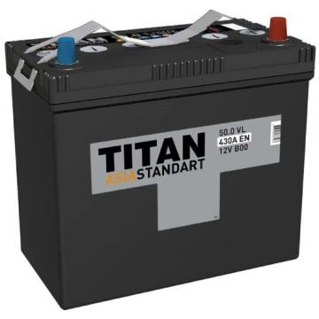 Аккумулятор Titan ASIA STANDART 50.0 VL B00 430А [4607008887563] фото 1