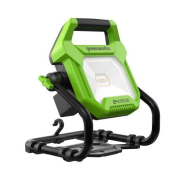 Фонарь аккумуляторный GREENWORKS G24WL светодиодный 24в / 220в, без АКБ и ЗУ [3401307] фото 3