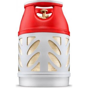 Баллон пропановый HEXAGON RAGASCO 18,2 л (серия LPG) композитный, СНГ соединение [00-00000985] фото 1