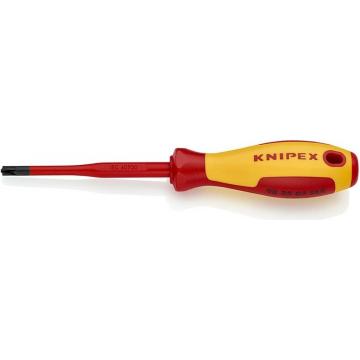 Отвертка крестовая диэлектрическая KNIPEX 982502SLS 1000 V, Plus/Minus Z [KN-982502SLS] фото 1