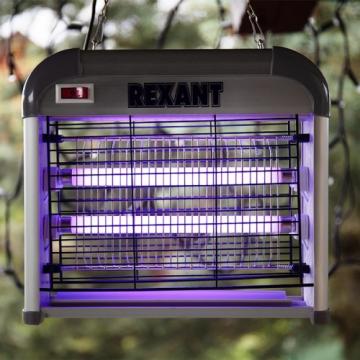 Лампа антимоскитная REXANT 71-0036 2х6Вт, 220В, S 60м? фото 3