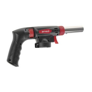 Газовая горелка-насадка с пьезоподжигом ARNEZI R7006305 на цанговый баллон с ручкой фото 2