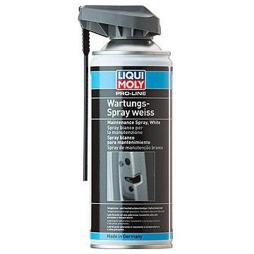 Грязеотталкивающая белая смазка LIQUI MOLY Pro-Line Wartungs-Spray weiss 0,4 л 7387 [7387] фото 1