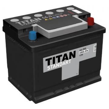 Аккумулятор Titan STANDART 66.0 VL 600А [4607008882216] фото 1