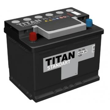 Аккумулятор Titan STANDART 75.1 VL 650А [4607008882247] фото 1