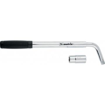 Ключ баллонный MATRIX г-образный 1/2" телескопический 17х19 мм [14237] фото 1