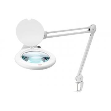 Лупа REXANT 31-0503 на струбцине круглая 5D с подсв. 84SMD LED, ?178мм фото 2