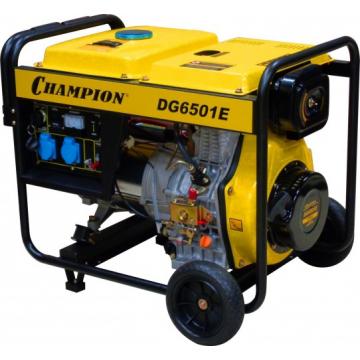 Электростанция дизельная с воздушным охлаждением CHAMPION DG 6501E-3 [DG6501E-3] фото 2