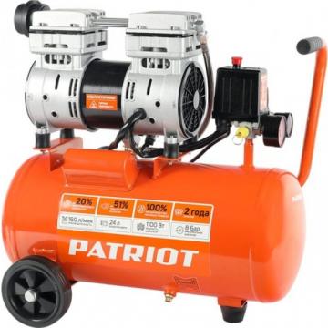 Компрессор поршневой безмасляный PATRIOT WO 24-160 [525306375] фото 1