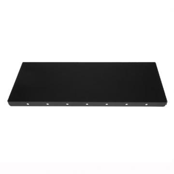 Полка для хранения EMBODIMENT EMB-TB-SH-400x150-B металлическая, настенная, черная фото 2
