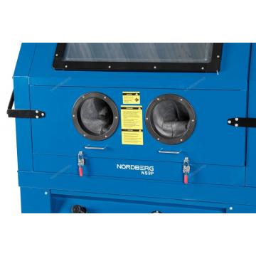 Пескоструйная камера NORDBERG NS9P с напорной системой подачи абразива фото 2