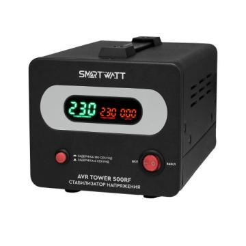 Стабилизатор напряжения однофазный SMARTWATT AVR TOWER   500RF напольный [AVR TOWER 500RF] фото 2