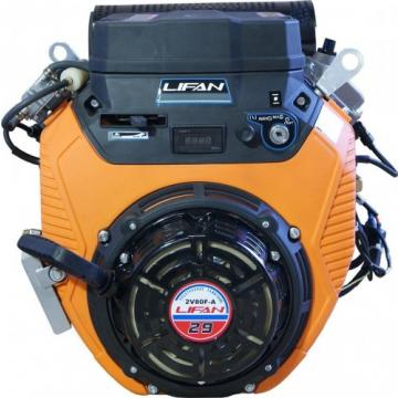 Бензиновый двигатель LIFAN 2V80F-A 29 л.с. (вал 25 мм, 20А) [2V80F-A (20A)] фото 2
