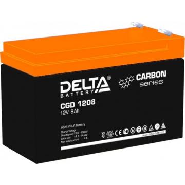 Аккумулятор Delta CGD 1208 (AGM) Carbon фото 1