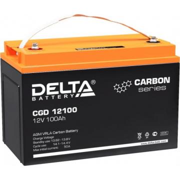 Аккумулятор Delta CGD 12100 (AGM) Carbon фото 1
