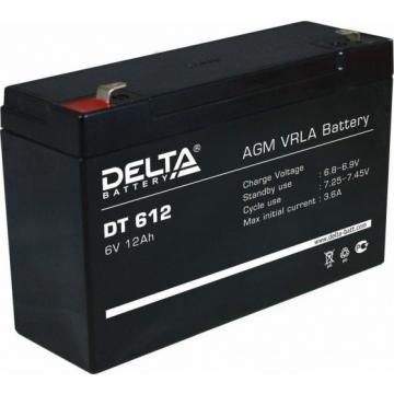 Аккумулятор Delta DT 612 фото 1