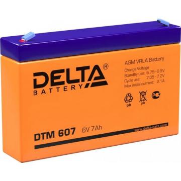 Аккумулятор Delta DTM 607 фото 1