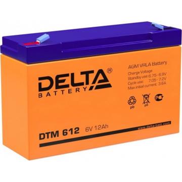 Аккумулятор Delta DTM 612 фото 1
