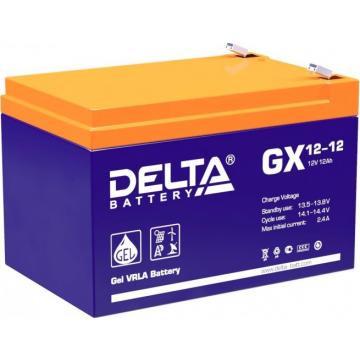 Аккумулятор Delta GX 12-12 (GEL) фото 1