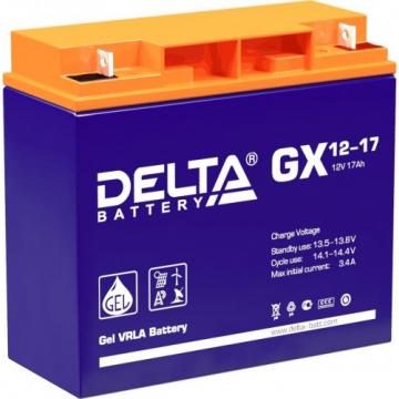 Аккумулятор Delta GX 12-17 (GEL) фото 1